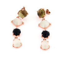 Orecchini Forever Gioielli Donna Orecchini Argento in Argento Agata FGOR00322 - FGOR00322